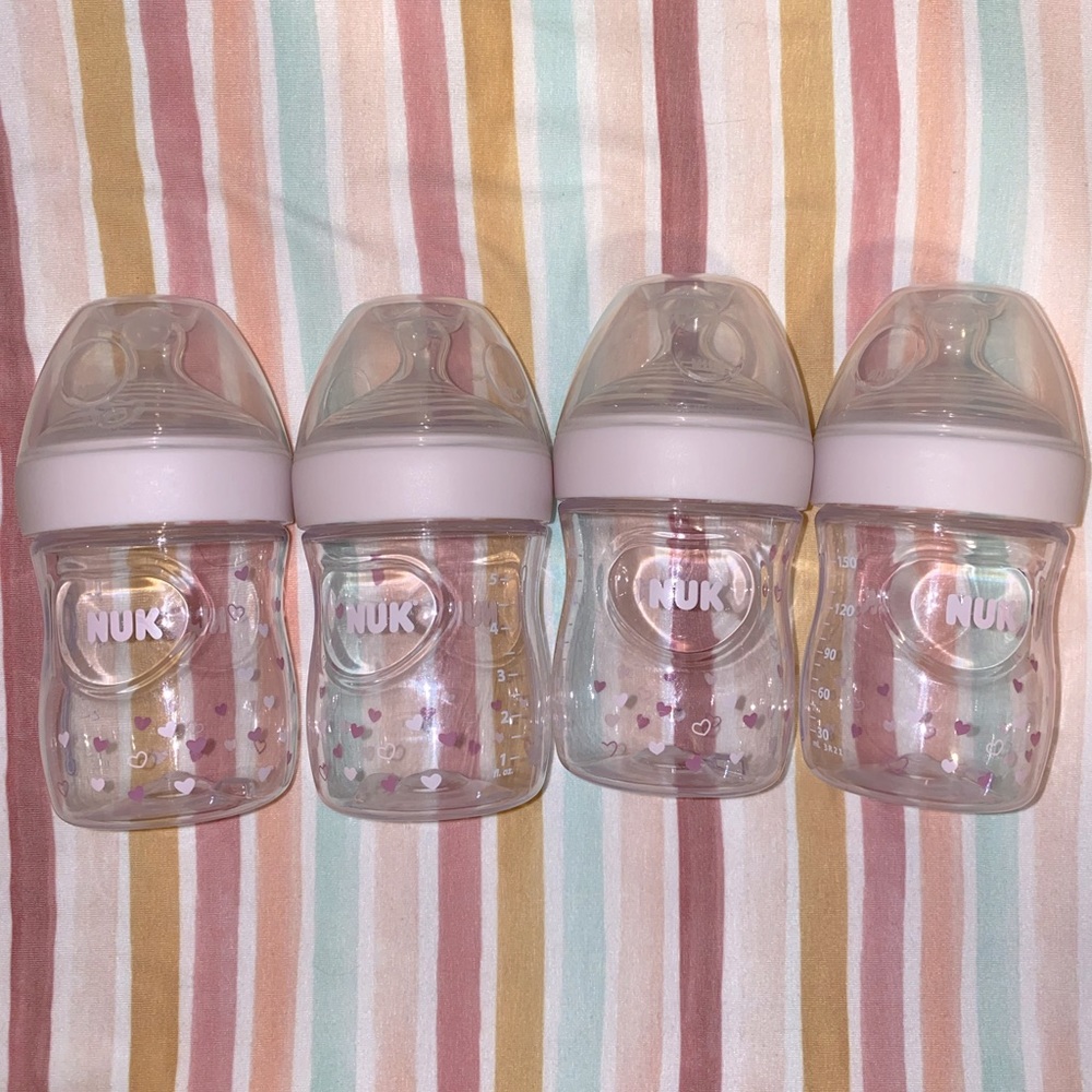 NUK Simply Natural Bottle - Hearts 💕